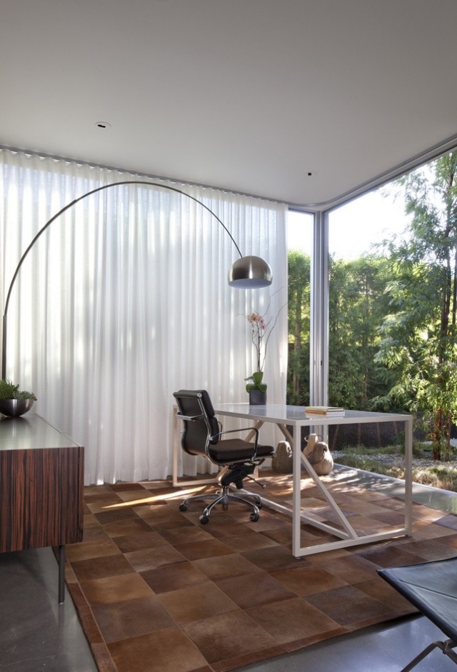 zen-bureau-domicile-ouvert-nature-relax atmosphère zen à la maison