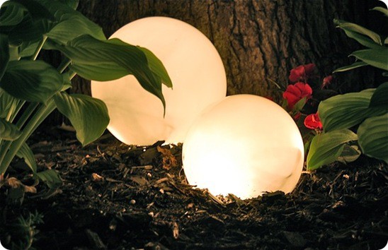 éclairage extérieur moderne boules-jardin-japonais