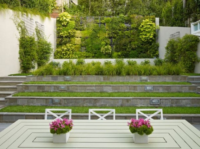 aménagement-jardin-magnifique-mur-tapis-plantes
