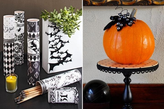 bricolage-Halloween-idées-faciles-créatives-décoration Bricolage d'Halloween