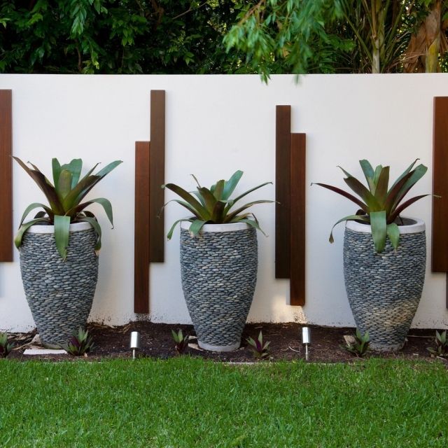 Superb Pot De Fleur Jardin #8: Pots De Fleurs, Bacs Et Jardinières U2013 62 Idées élégantes | Jardin ... Superb Pot De Fleur Jardin #8: Pots De Fleurs, Bacs Et Jardinières U2013 62 Idées élégantes | Jardin ...