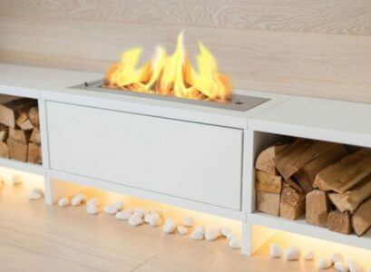 cheminée-de-salon-bois-galets-décoration