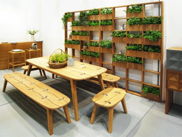 cloison-végétale-design-moderne-bois-porte-jardinières