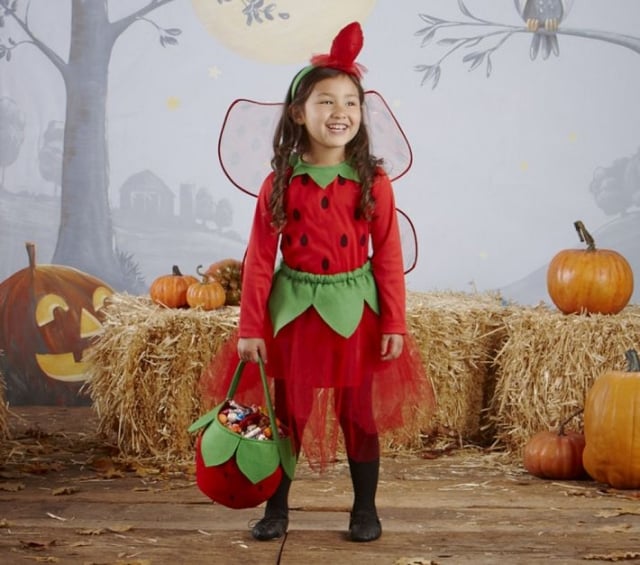 costume-enfants-fraise-idées-costumes-Halloween-magnifiques