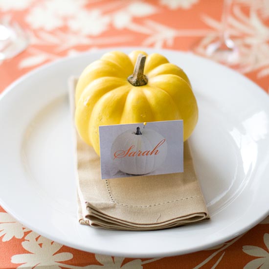 décoration-automne-Halloween-citrouilles-petite-jaune