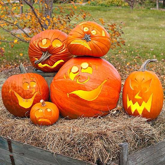 décoration-citrouille-Halloween-idées-DIY-amusantes