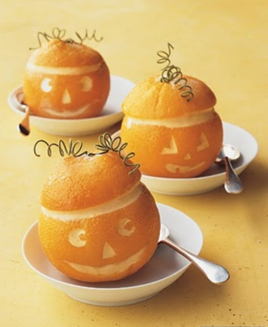 décoration-citrouille-Halloween-idées-DIY-oranges-décorées