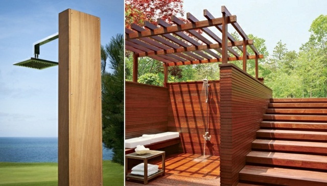 70 Idées Inspirantes Pour Le Design De La Douche De Jardin