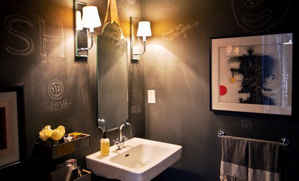 design-tableau-noir-mur-entière-salle-de-bains