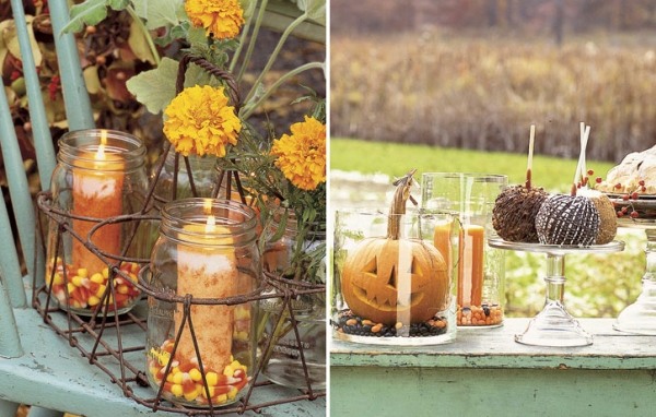 déco-Halloween-jardin-idées-lanternes-citrouilles