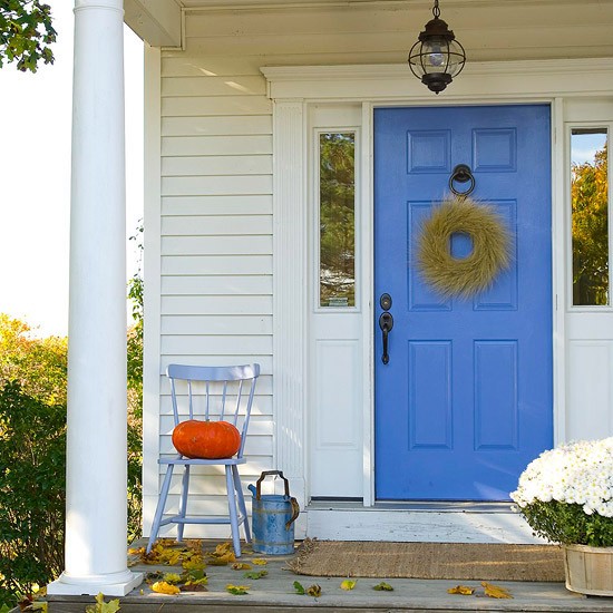 décoration-de-porte-d'entrée-couronne-céréales