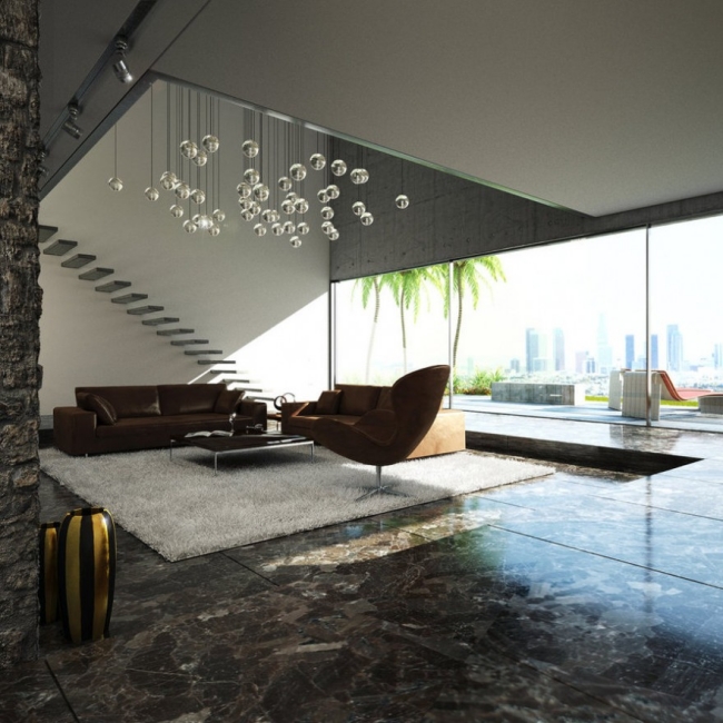 escalier-design-moderne-salon-flottant-balustrade-magnifique