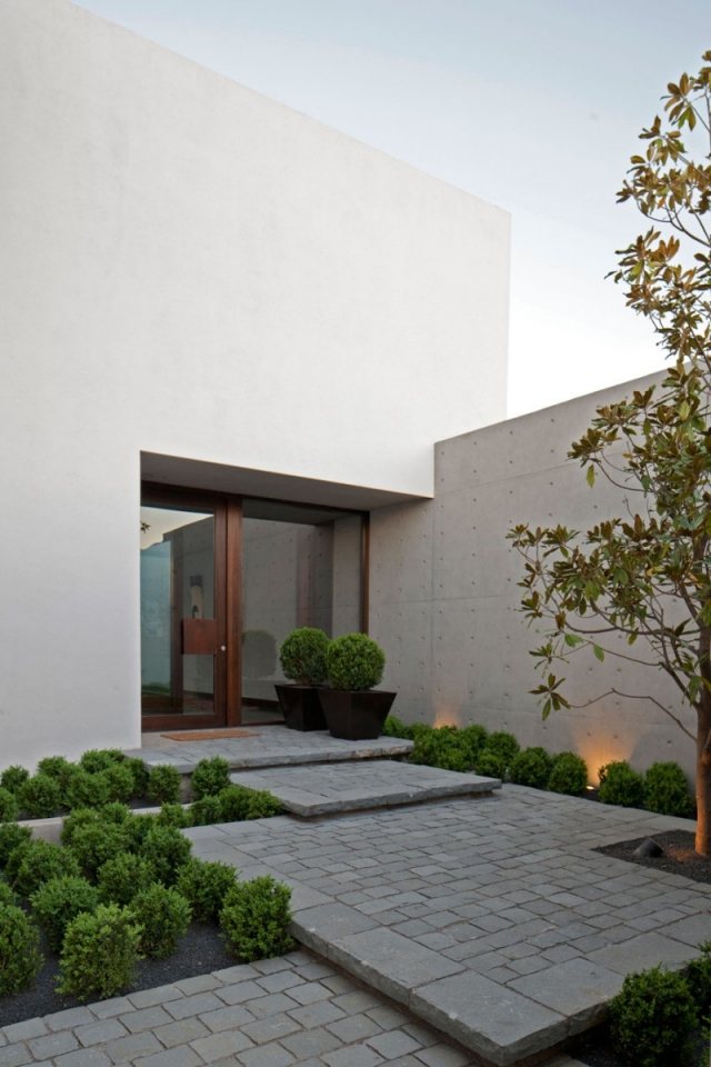 Aménagement paysager moderne: 104 idées de jardin design Banquette Modern idées