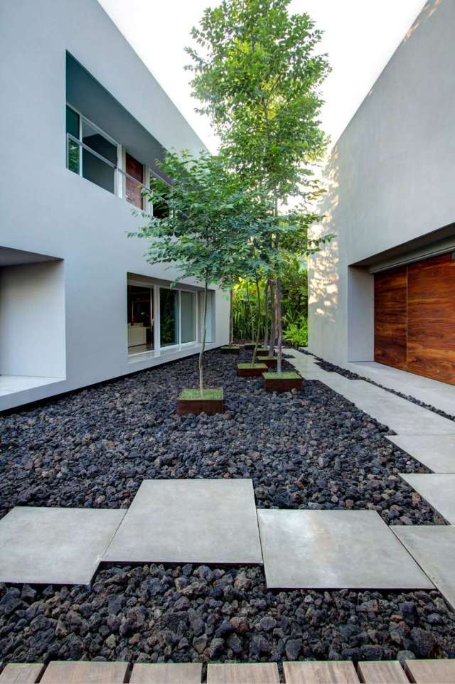Aménagement paysager moderne: 104 idées de jardin design Banquette Modern idées