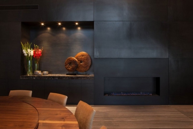 60 idées inspirantes pour votre cheminée de salon moderne Désign Couleur cheminée