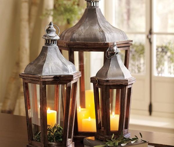 idées-décoration-automnale-lanternes-bougies-métalliques-intérieur