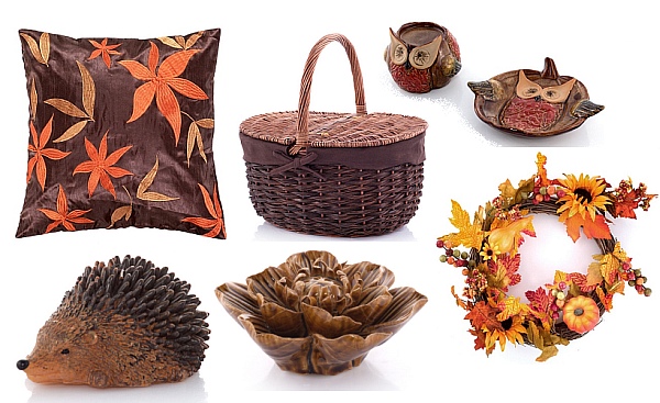 idées-de-déco-originales-automne-panier-couronnes-coussin-motifs-floraux