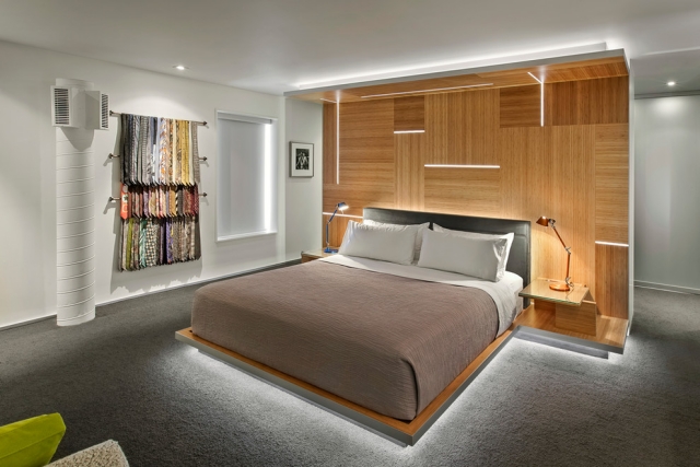 idée-géniale-éclairage-LED-indirect-chambre-coucher