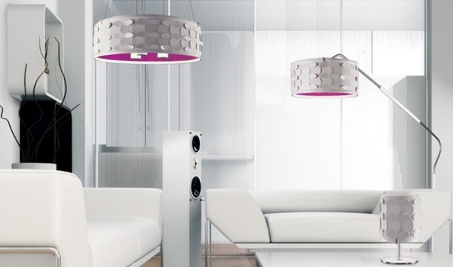 luminaires-design-spectaculaires-idées-lampes-pied-métalliques-rose