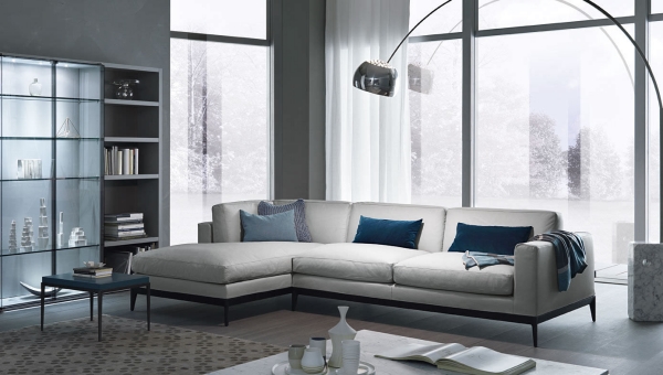 meuble-design-salon-moderne-canapé-angle-blanc