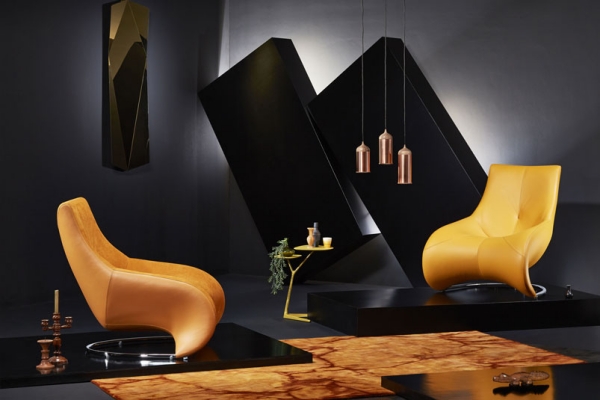 meubles design moderne salon fauteuils-Darius-Leolux