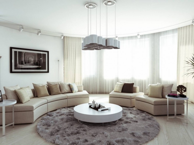 meubles de salon canapé-panoramique-modulable-demi-cercle-blanc
