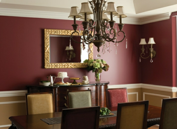 mobilier et décoration salon-couleurs-automne-style-classique