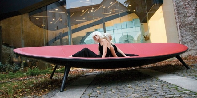 mobilier extérieur design canapé rond Tokio-ASOBI