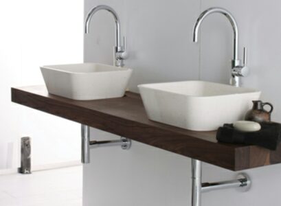 salle-de-bain-moderne-bois-double-lavabo-porcelaine