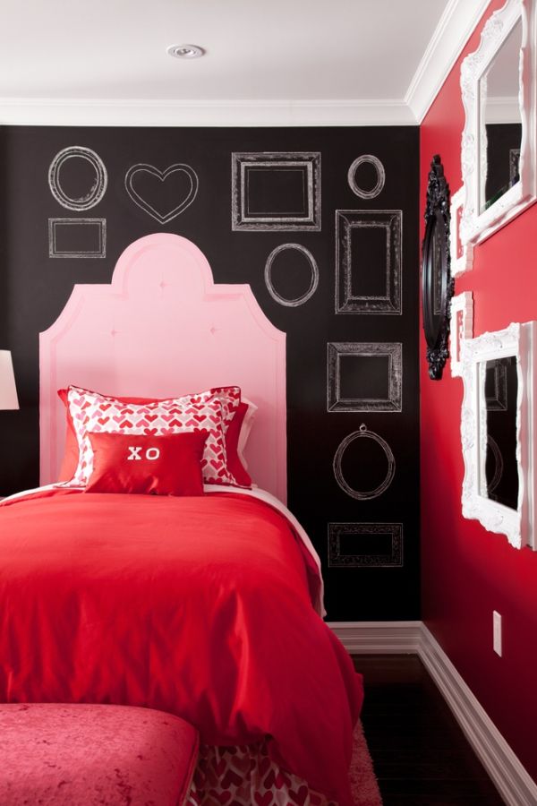 77 idées créatives pour faire un tableau noir en peinture Créatif Chaleureuse Chambre