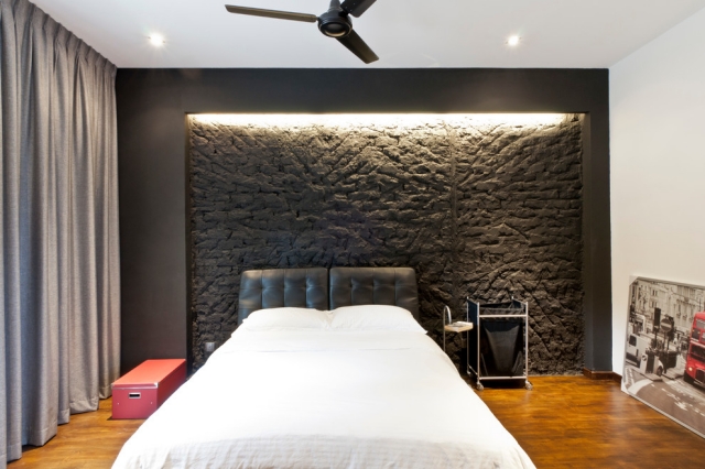 éclairage-indirect-accent-mur-spots-ventilateur-chambre