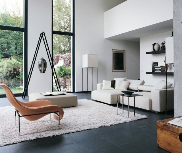 100-photos-meubles-scandinaves-design-unique-fauteuil-confortable-table-design-métallique