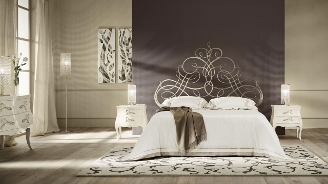 25-idées-tête-lit-originale-fer-forgé-magnifique-blanche-fine tête de lit originale