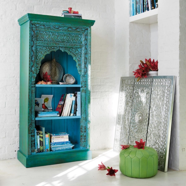 25-idées-inspirantes-décoration-maison-style-marocain-armoire-typique-bois-sculpté