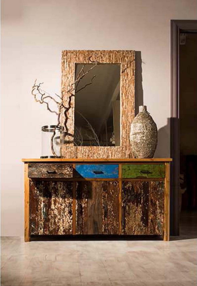 25-idées-mobilier-style-vintage-coiffeuse-bois-peinte-miroir