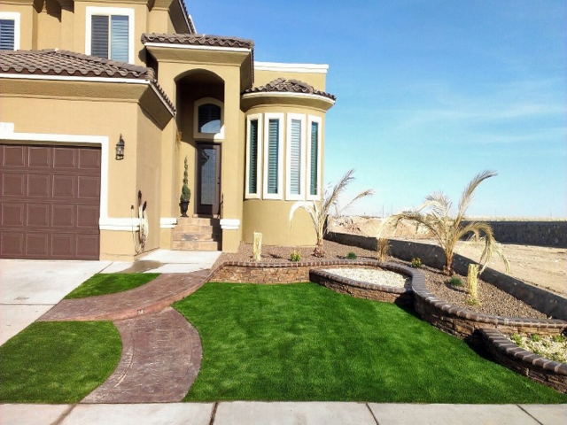 aménagement-jardin-pelouse-synthétique-El-Paso