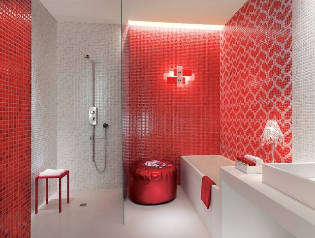 carrelage-aspect-mosaïque-rouge-série-Pop-Up