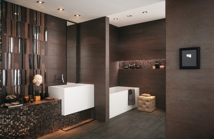 carrelage-salle-bains-italien-Fap-Ceramiche-imitation-métal-patiné