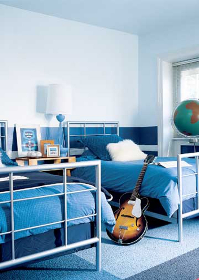 chambre-ado-garçon-bleu-guitar-lits-jumeau