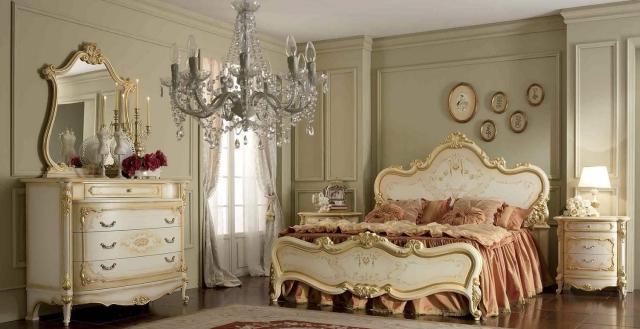 chambre-baroque-déco-baroque-chambre-coucher-or-beige-élégante-luxe