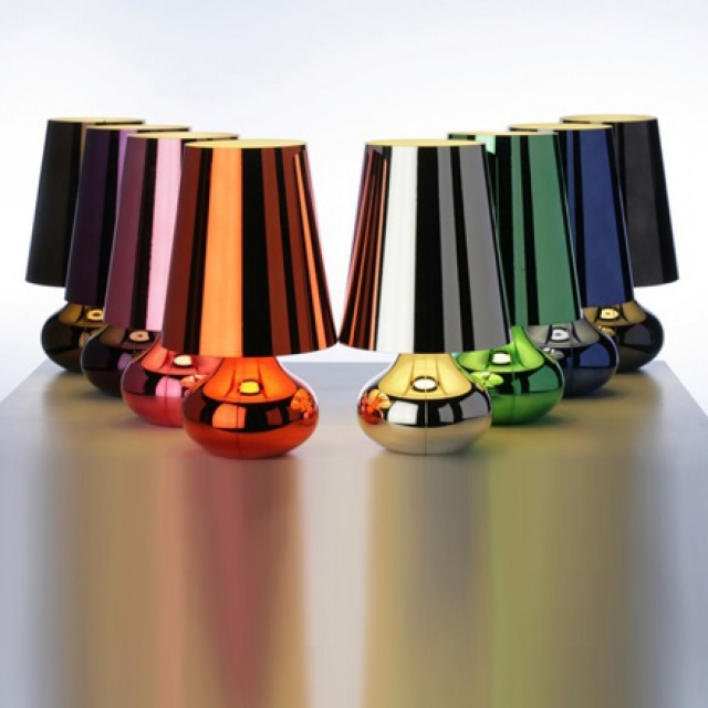 design-lampe-Kartell-Cindy-multicolores-élégantes