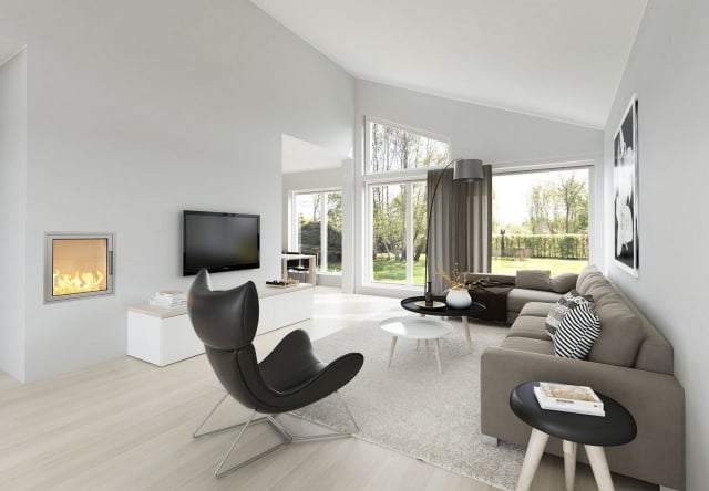 domicile-moderne-table-basse-design-noir-blanc-rondes table basse design