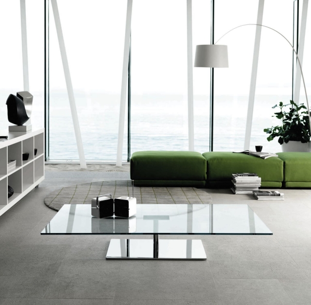 domicile-moderne-table-basse-design-verre-moderne table basse design