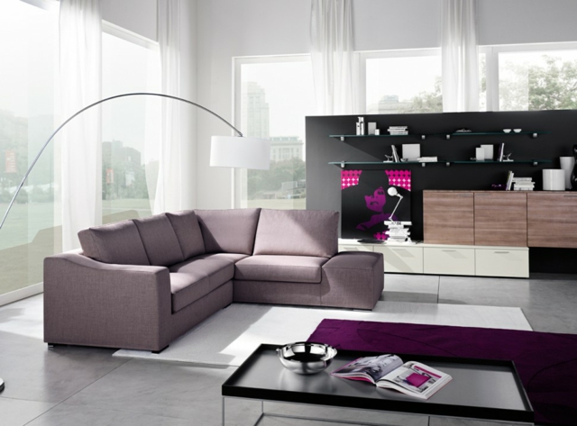 idée-originale-canapé-angle-design-violet-claire