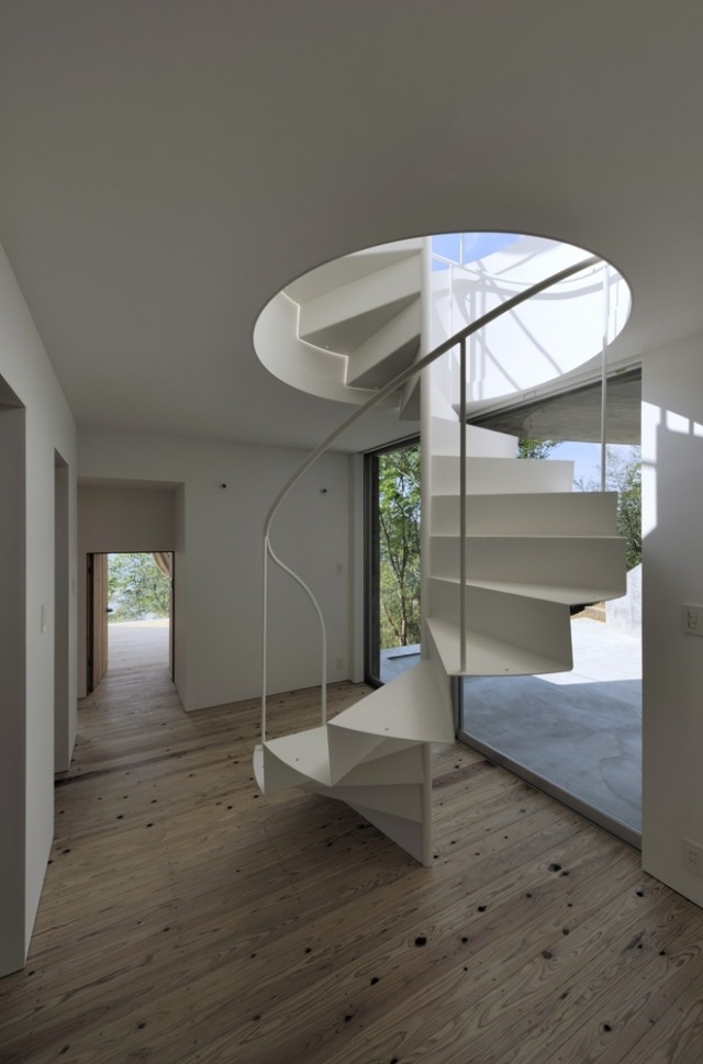 60 idées d'escalier colimaçon pour l'intérieur et pour l'extérieur Escalier Contemporain inspiration