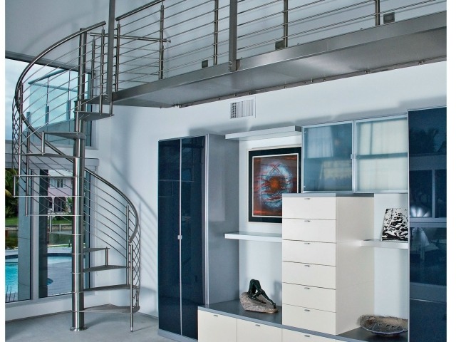 60 idées d'escalier colimaçon pour l'intérieur et pour l'extérieur Escalier Contemporain inspiration