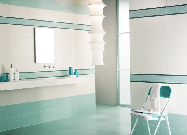 idées-originales-carrelage-de-salle-de-bain-turquoise