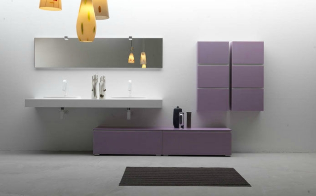 idées-originales-photos-de-salle-de-bain-armoires-rectangulaire-violets