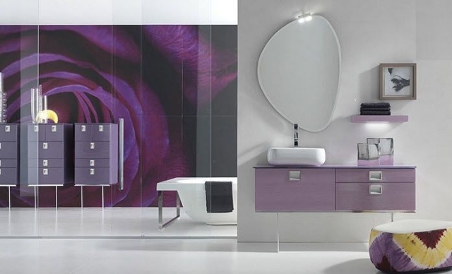idées-originales-photos-de-salle-de-bain-armoires-violets