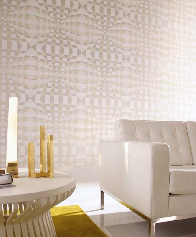 idées-papiers-peints-salon-moderne-beige-3D papiers peints salon 